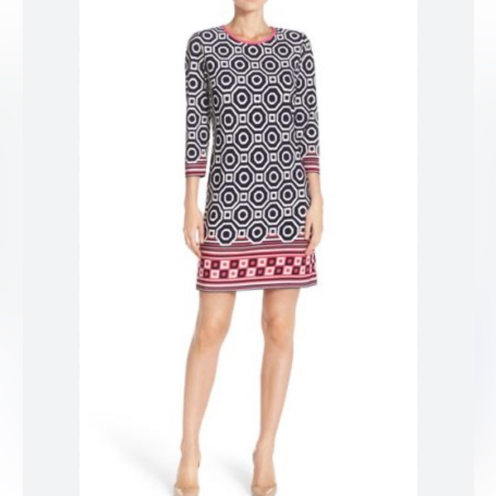 Eliza J Geometric Shift Dress Size 6